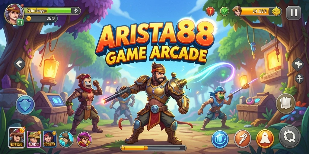 Tampilan menarik gameplay ARISTA88 dengan aksi cepat.