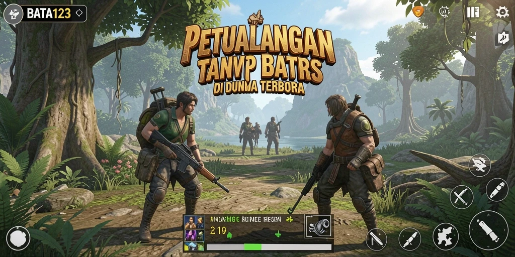 Gameplay BATA123 menunjukkan dunia terbuka yang menarik dan interaktif.
