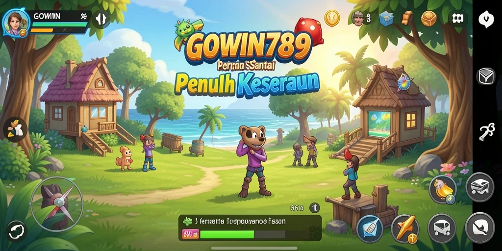 Screenshot gameplay <strong>GOWIN789</strong> yang menunjukkan suasana santai dan menyenangkan.