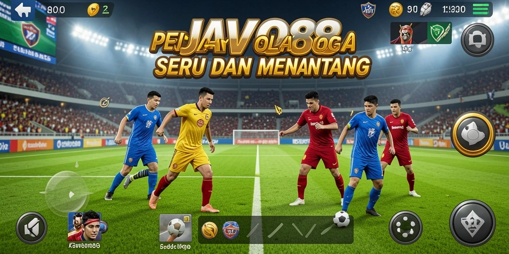Tampilan gameplay seru dari JAVO88 dengan aksi olahraga yang mendebarkan.