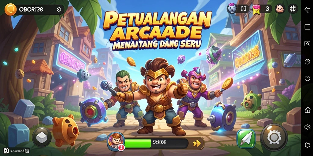 Tangkapan layar utama OBOR138 dengan gameplay seru yang menguji keterampilan Anda.