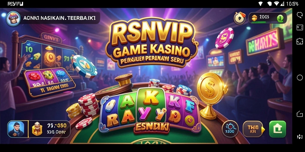 Screenshot RSNVIP menampilkan gameplay seru dari kasino online.