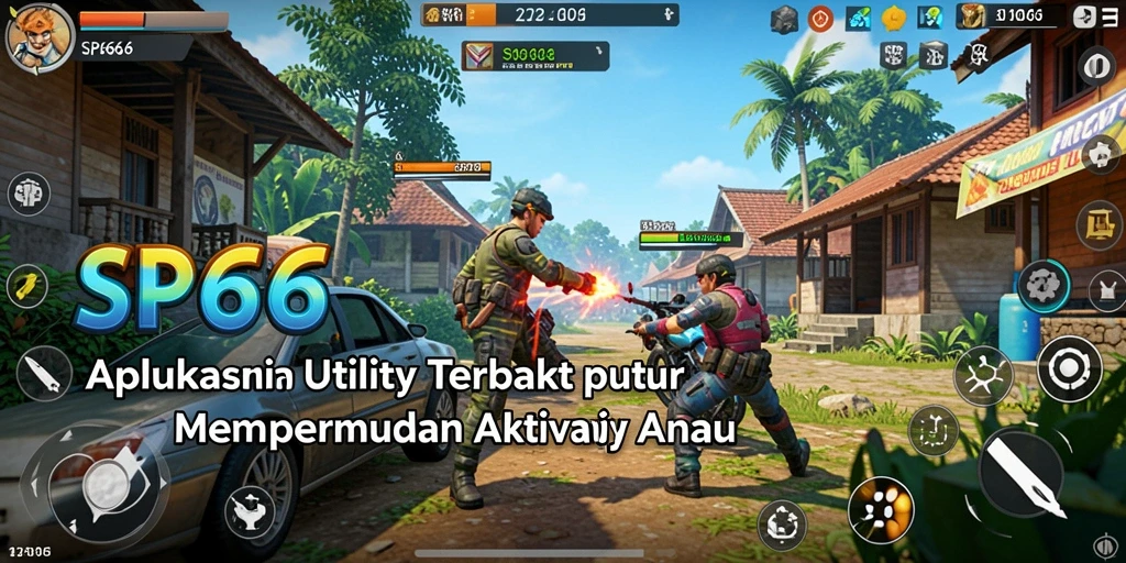 Tampilan antarmuka SP666 yang modern dan intuitif.