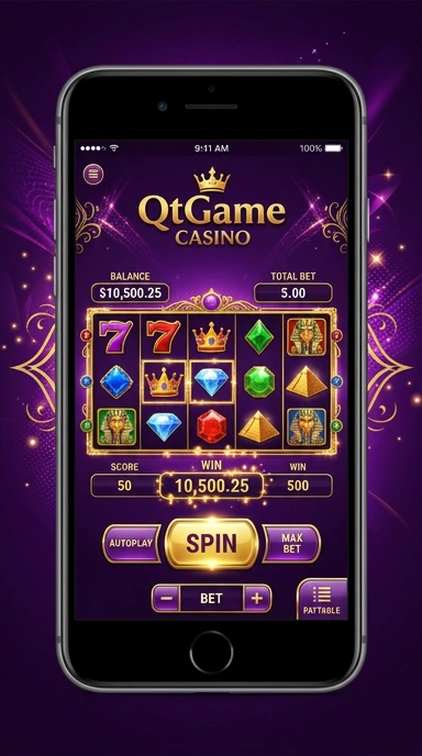 Proses unduh di qtgame yang cepat dan aman.